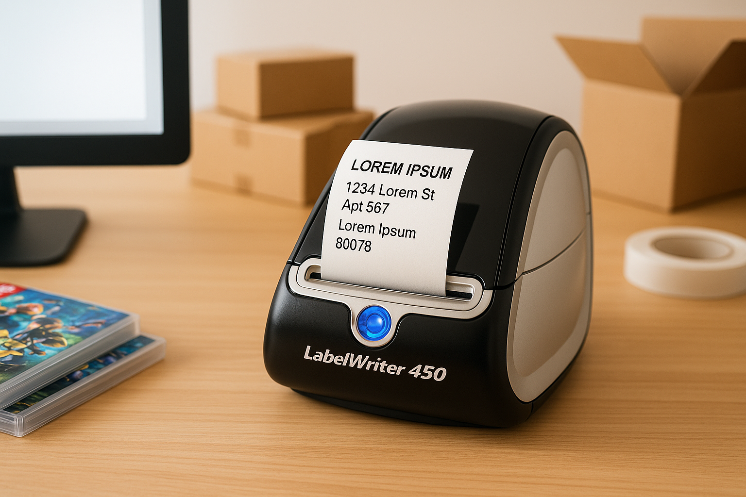 Imprimante Dymo LabelWriter 450.